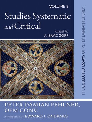 cover image of Studies Systematic and Critical, Volume 8